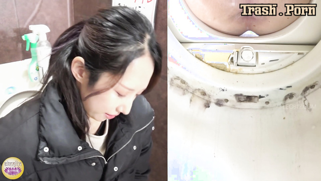 SL-622 便秘突破 トイレ長居女の全力イキみ大便 Woman Defecates in the Toilet Part 5