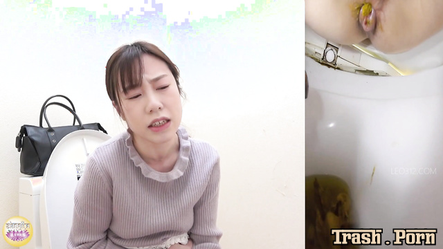 SL-622 便秘突破 トイレ長居女の全力イキみ大便 Woman Defecates in the Toilet Part 2