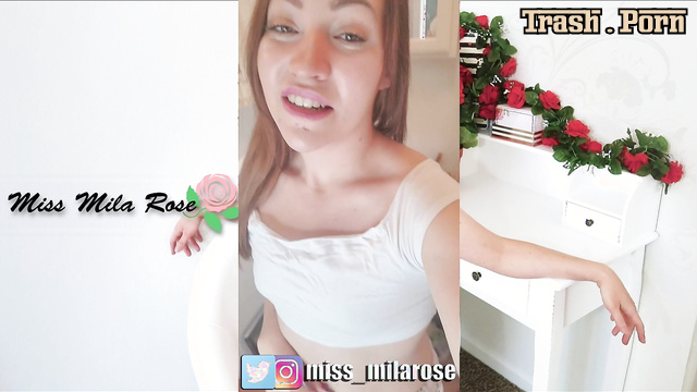Miss Mila Rose – A Full Minute Pee