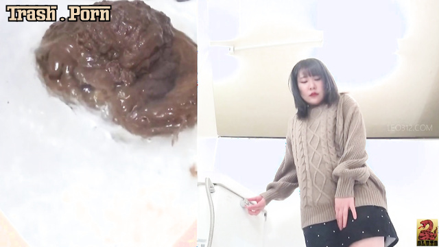 SR091 ダブルフルフレーム、恍惚の快楽、大きなおなら、排便 Pleasure, Big Fart, Defecation Part 1