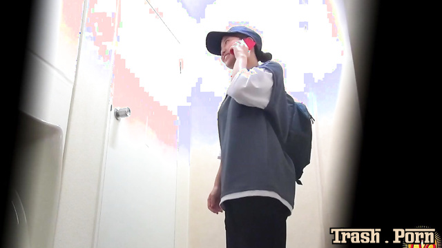 EE-742 Defecation in the Men’s Restroom of Women Dressed as Men Part 3