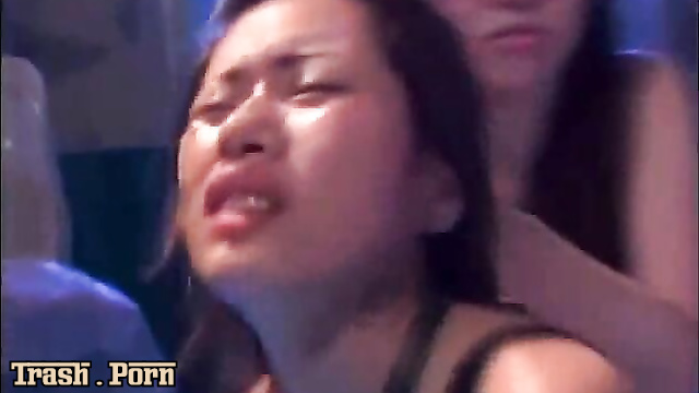 Asian Woman Pooped and Vomited