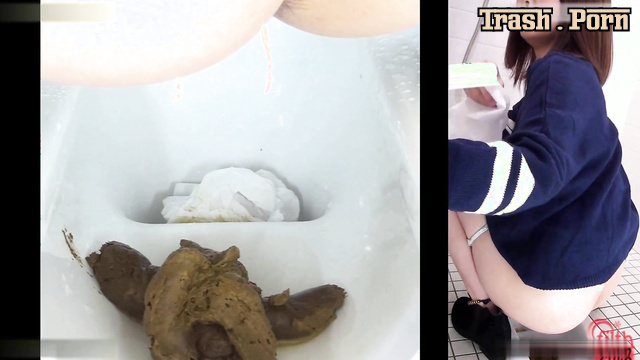 BFFF-40 View angle defecation girls in toilet. (HD 1080p)