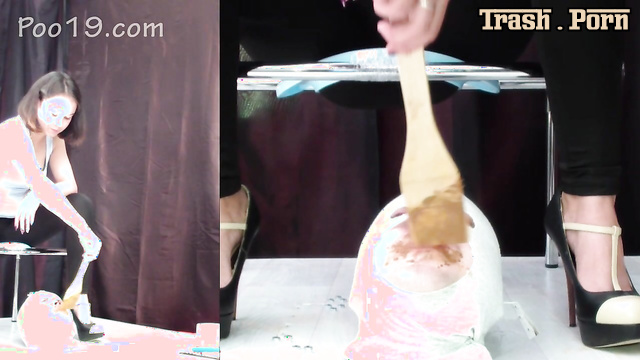 Slave loves shit and everything connected with it, Smelly Milana