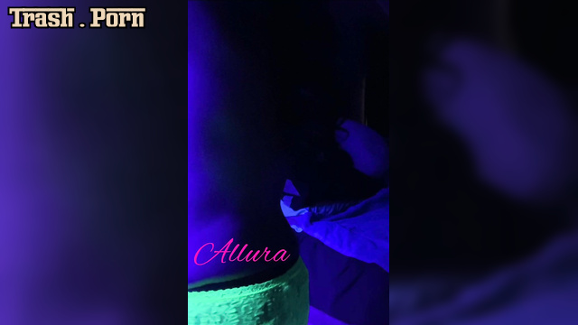 Amusing party with a shitty dildo after club, Allura