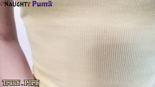 She felt something interesting in her panties, NaughtyPuma