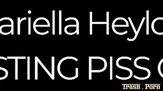 Disgusting piss cocktail to her slave (Lady Mariella Heylon)