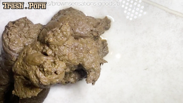 Squat and poop / black ass made a shit (BrownSensations)