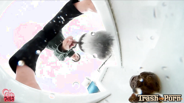 BFFF-122 Girl defecation thick and long turd