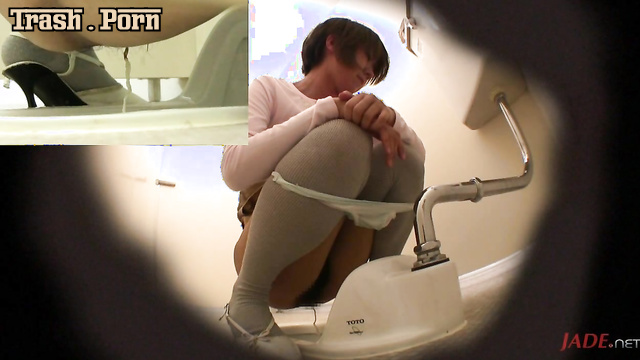 HDT-03-04 Hidden toilet camera. FILE 3 and FILE 4 Part 1