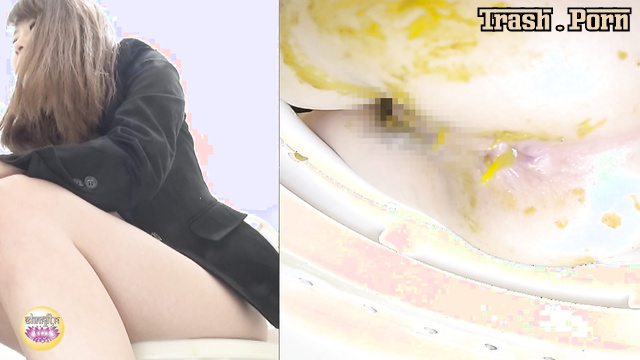 Sharila SL-290 隠撮 おなら便失禁女 ～下痢便おなら便失禁便～Accident Office Lady Scat