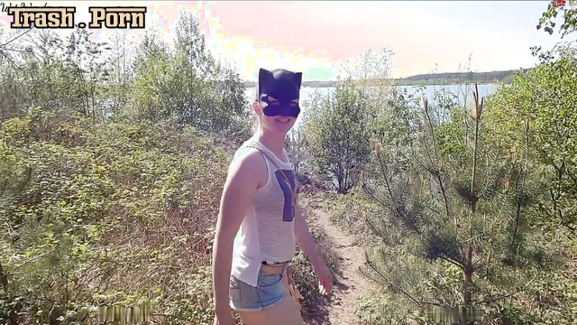 Blonde peeing in the river right now (it is so funny)