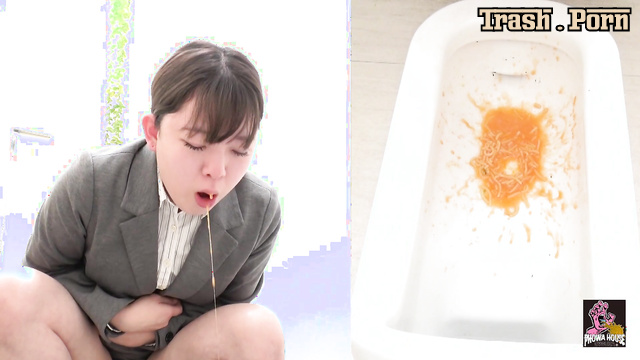 Phowa House - PGFD-094 Hidden camera vomiting 隠撮営業OL 車酔い悶絶嘔吐 参 Part 3