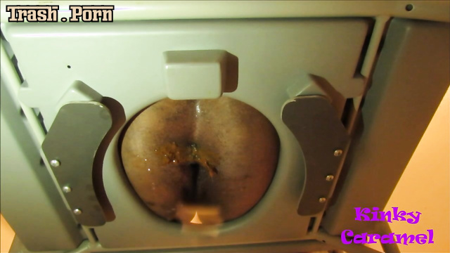 Slave was happy to receive her fresh diarrhea (GoddessKinkyCaramel)