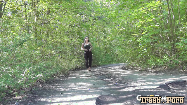 Spraying roadsides, this is her main entertainment