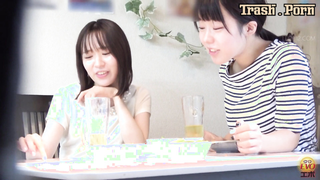 EE-651 Drunk Urination Girlfriends in the Toilet Part 1
