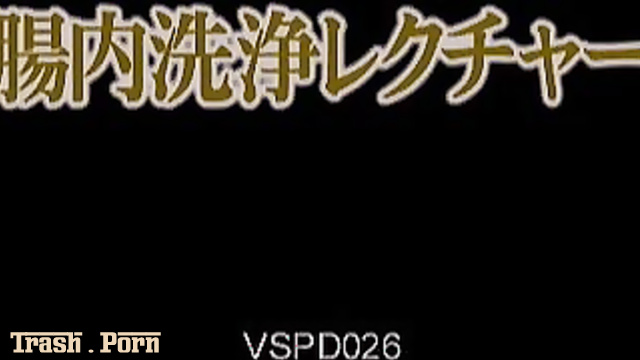 VSPD-026 Enema 腸内洗浄レクチャー　大量排泄した激臭ウンコを羞恥分析 The Shit Analysis