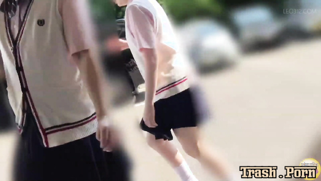 SL-587 Traffic Jam on the Highway, Girls Piss in the Car Part 4