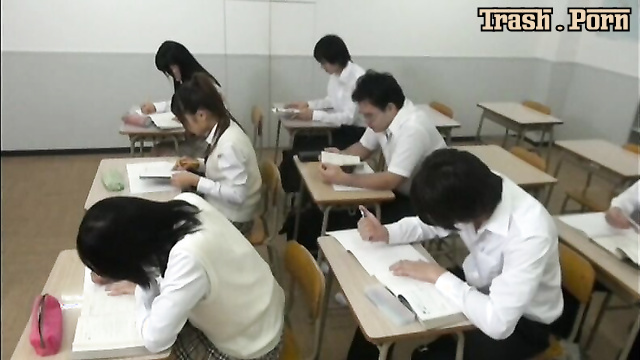 V&R Planning - VRXS-120 Schoolgirls pissing and shitting on human toilet.