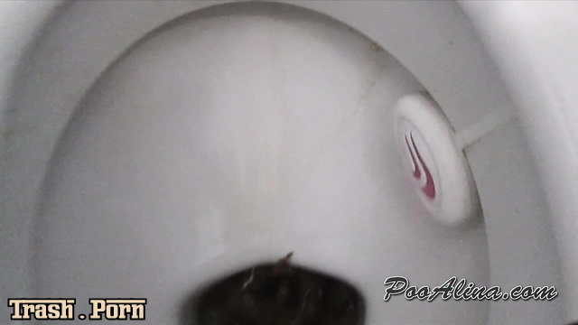 Young PooAlina made a big shit in the toilet this morning