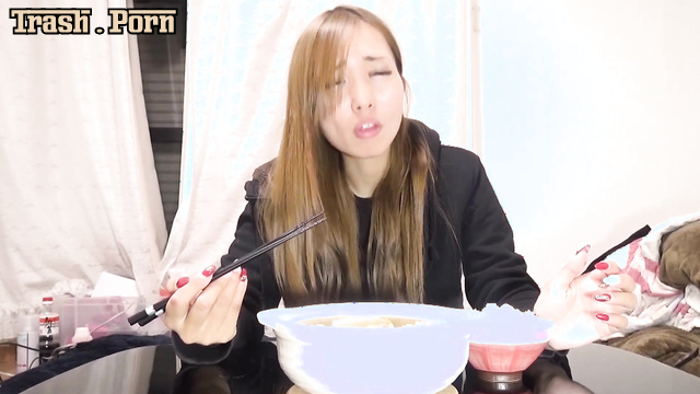 Shitty asian dinner (poops plus meat) by JP Fetish Merchant