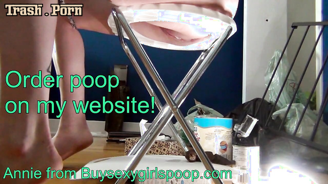 BuySexyGirlsPoop – NEW GIRL Annie made her first order