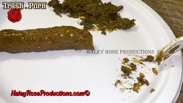 Haley Rose – Feeding Slave My Digested Shitty Corn
