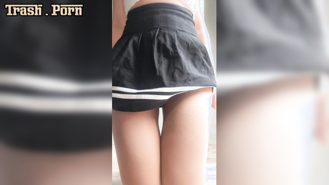 Her flesh-colored pantyhose were filled with shit and urine, Tinybuny