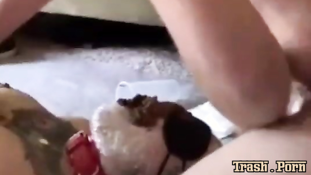 Slave choked on her enormous amount of excrement, Portapottyqueen