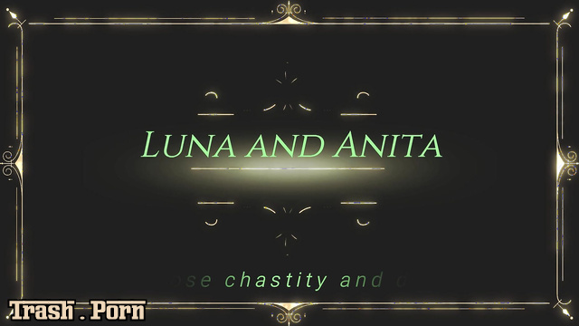 Hot facesitting and stinky diarrhea - Luna & Anita