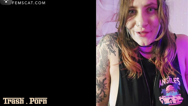 Her shit hung disgustingly on her dirty panties, Lady Tsunam