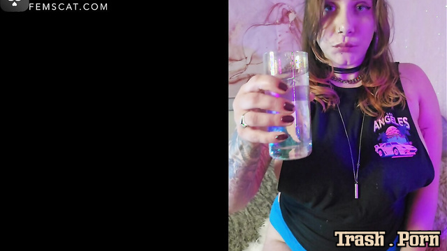 Her shit hung disgustingly on her dirty panties, Lady Tsunam
