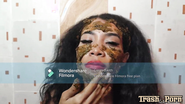 Shitty mask, all it was stored for 5 days (Little Katty)