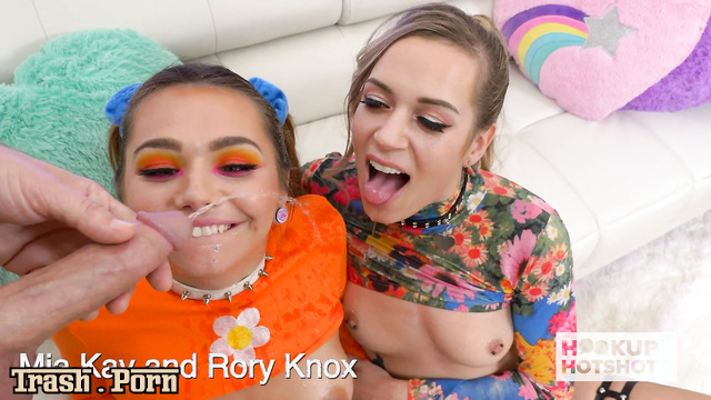 Piss in mouth and piss on hair (many sluts and one guy) Aria Haze