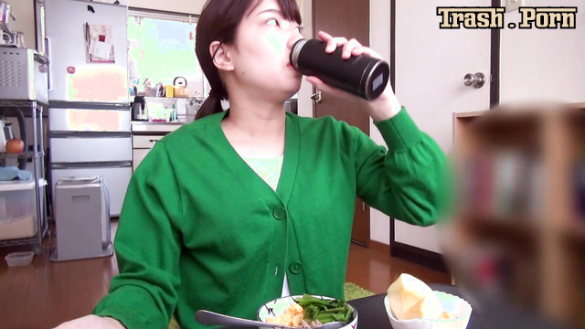 JP Fetish Merchant prayed before dinner so she wouldn't shit herself