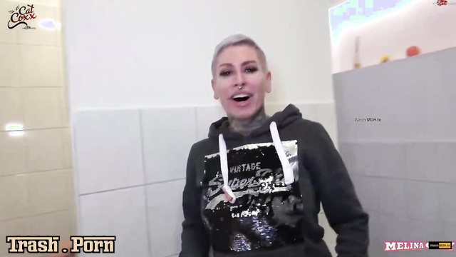 YezzClips - Welcome Piss For My Submissive Girlfriend Melina May and CATCOXX