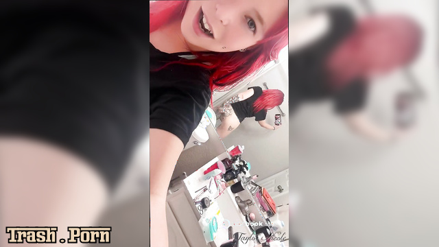 Taylor Nicole thought it was funny to poop on camera, but then she vomited