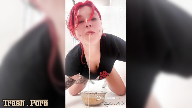 Taylor Nicole thought it was funny to poop on camera, but then she vomited