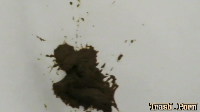 Fat and black Stacey pooped in bathtub and in toilet