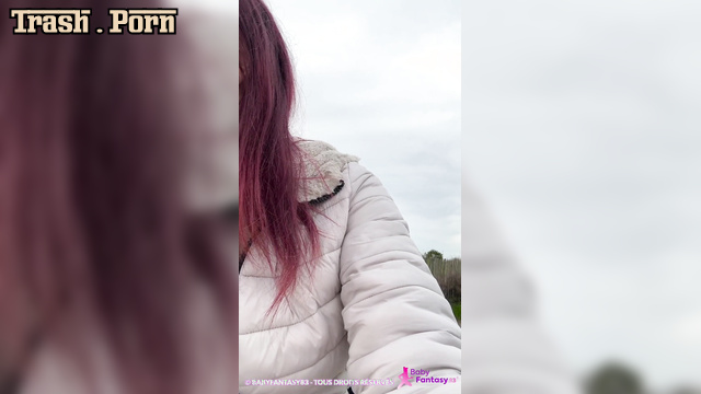 She peed after a great blowjob at sunset - Babyfantasy83