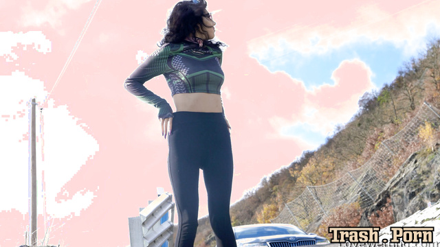 LoveWetting - Outdoors Pissing Bonus with Mitzi Part 6