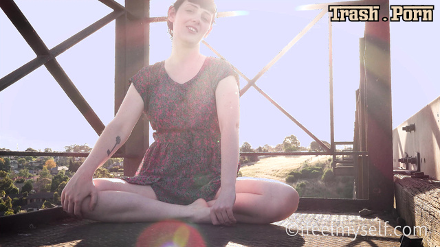 She says that the practice of urination will help her to become enlightened