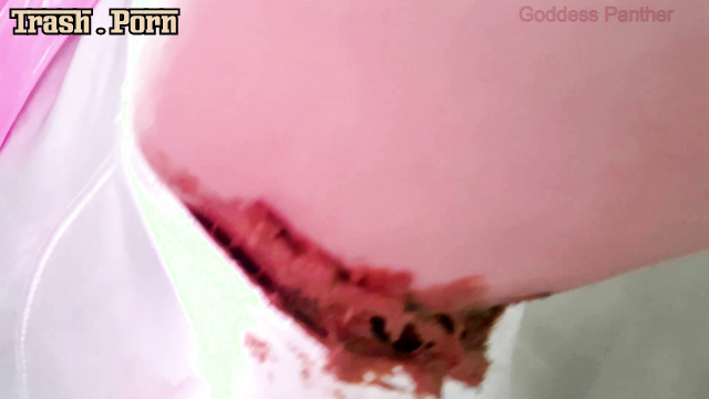 Look at the mess she made in her panties / thefartbabes