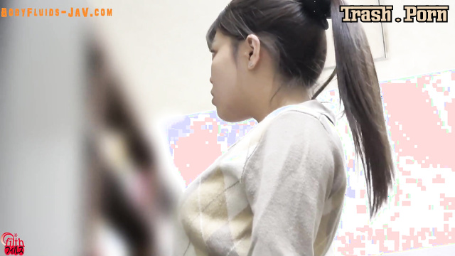 Asian cutie pooping in the toilet and doesn't know about the hidden camera