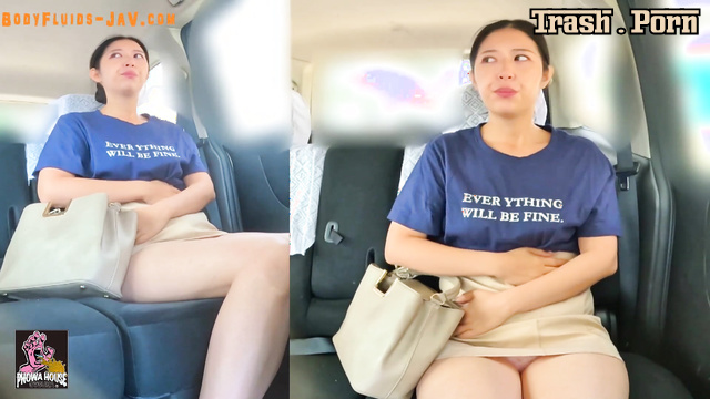 Asian lady ate something poisoned and now she's burping in the car