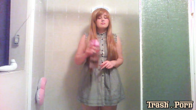 She was asked to pee in her panties (and she did it)