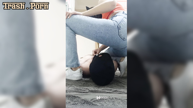 He asked her to pee on his face during jerking off