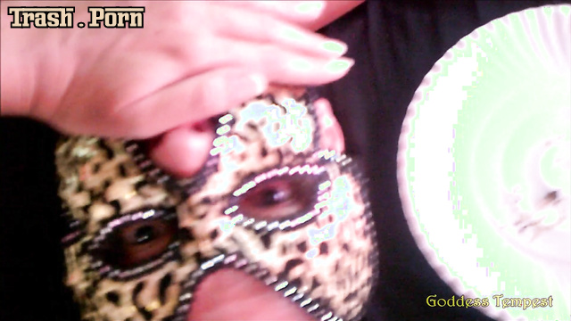 GoddessTempest didn't hesitate and pooped in his mouth