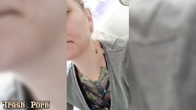 Gassy had nothing to do and she took a shit in the bathroom