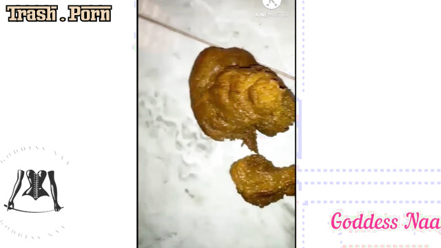 It was her cute and random poop - Goddess Naa solo